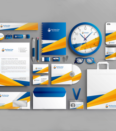 Ultra Techno Trade Visual identity